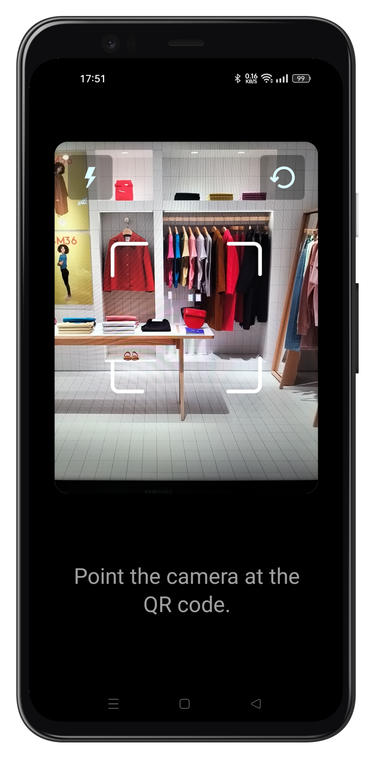 FreeQR is an Android app for scanning QR codes, reading codes from images, keeping a local history and creating your own QR codes.