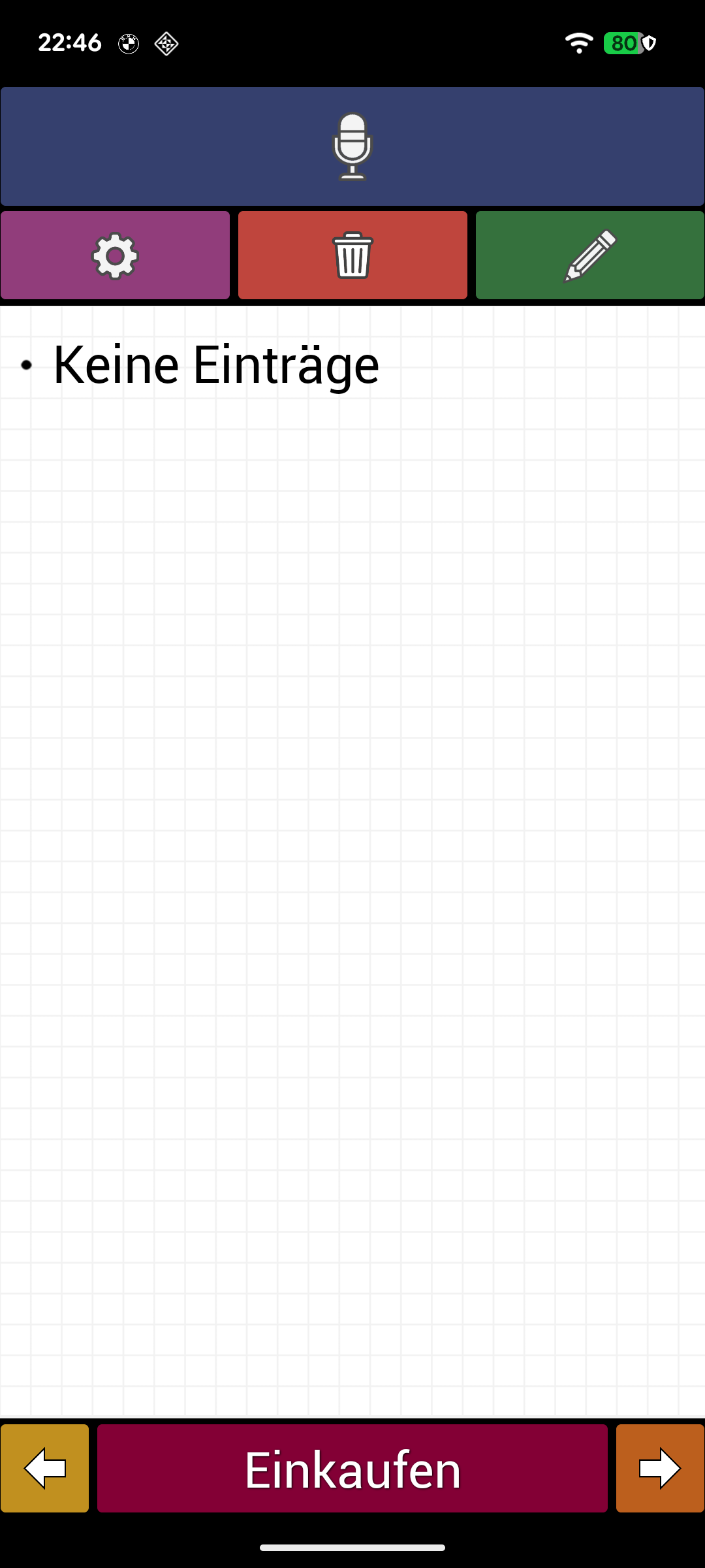 Notizblock is an Android notes app for notes, to-dos and shopping lists, focused on continuous voice dictation.